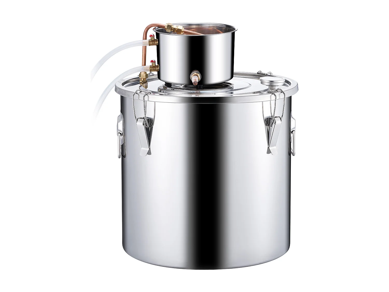 Distillateur d'Alcool SucceBuy 50 L Moonshine Still, Kit de Brassage de Distillateur d'Eau et d'Alcool, Acier Inoxydable