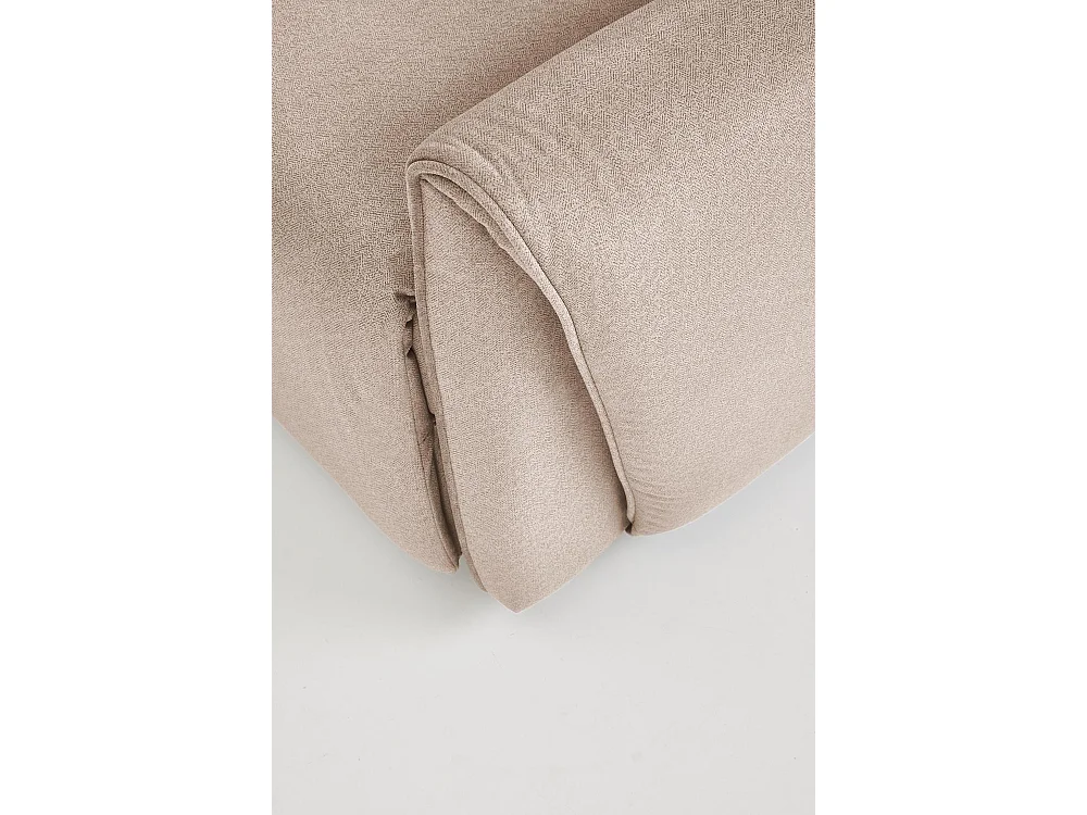 Poltrona Gelato/rivestimento in tessuto/funzione relax/USB/Beige