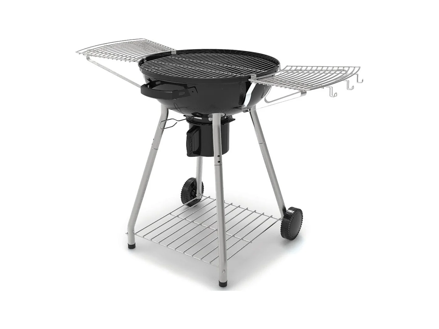 Barbecue au charbon + four à pizza