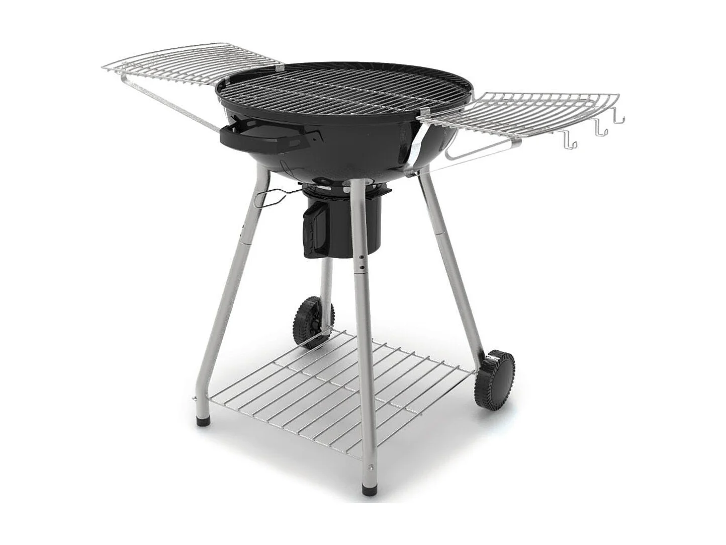 Barbecue au charbon + four à pizza