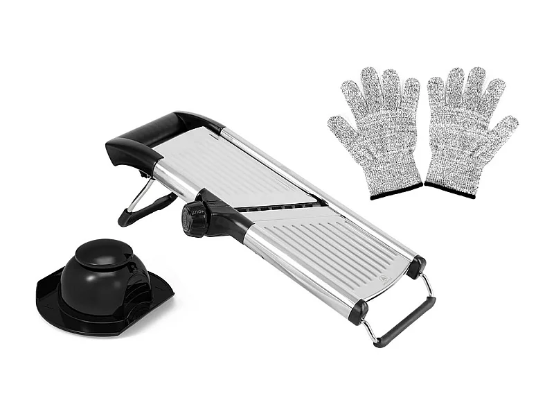 Mandoline professionnelle + gants de protection