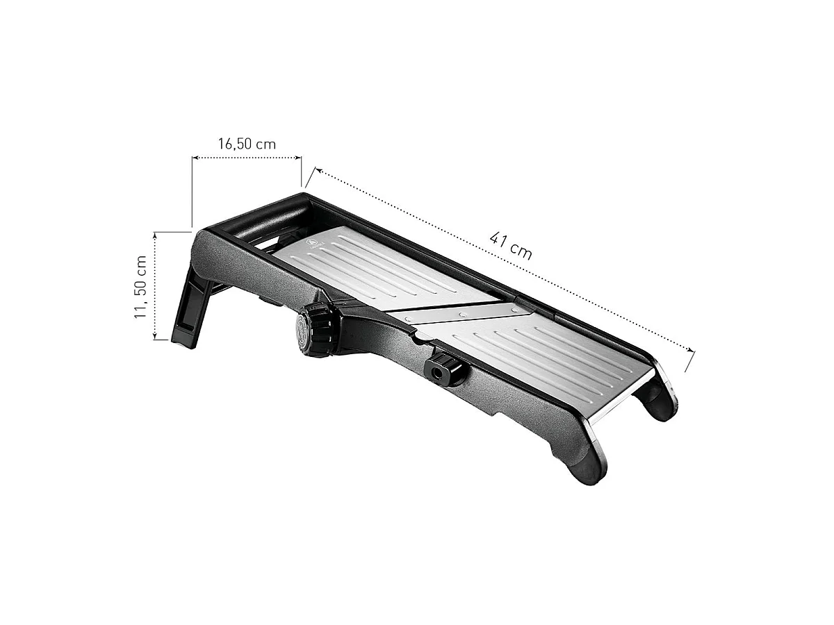 Mandoline réglable en plastique
