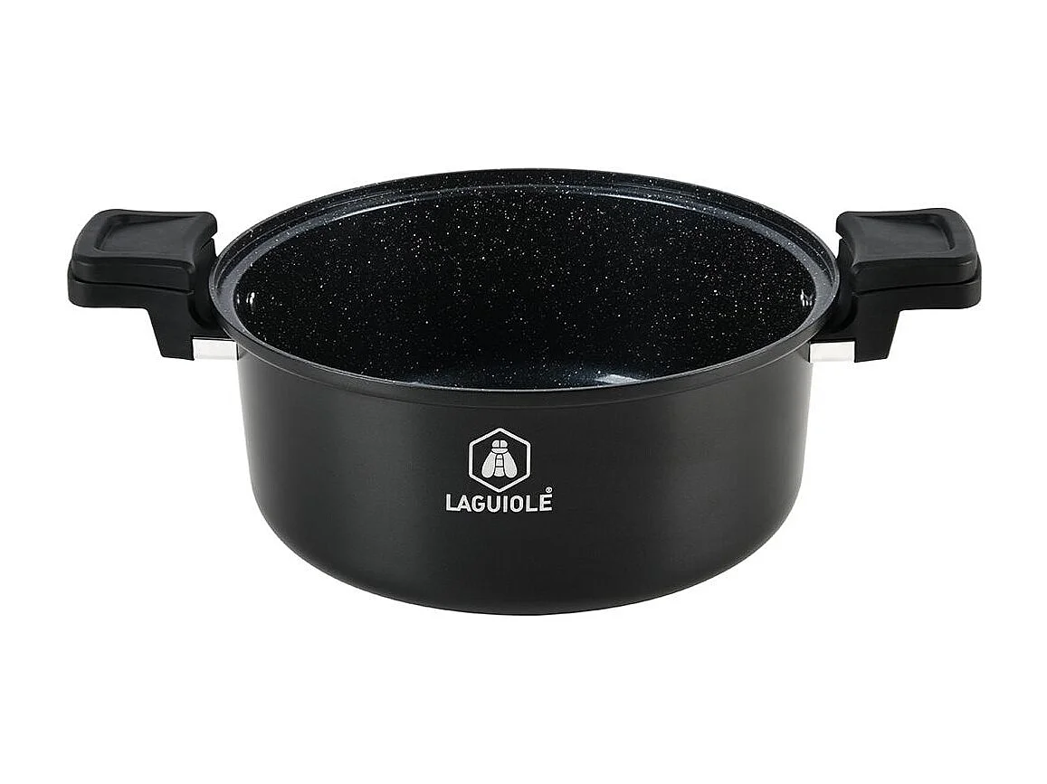 Cuiseur noir 28cm - "Temps de cuisson rapide"