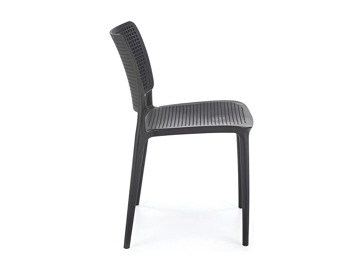 Stuhl B514/Polypropylen/Schwarz