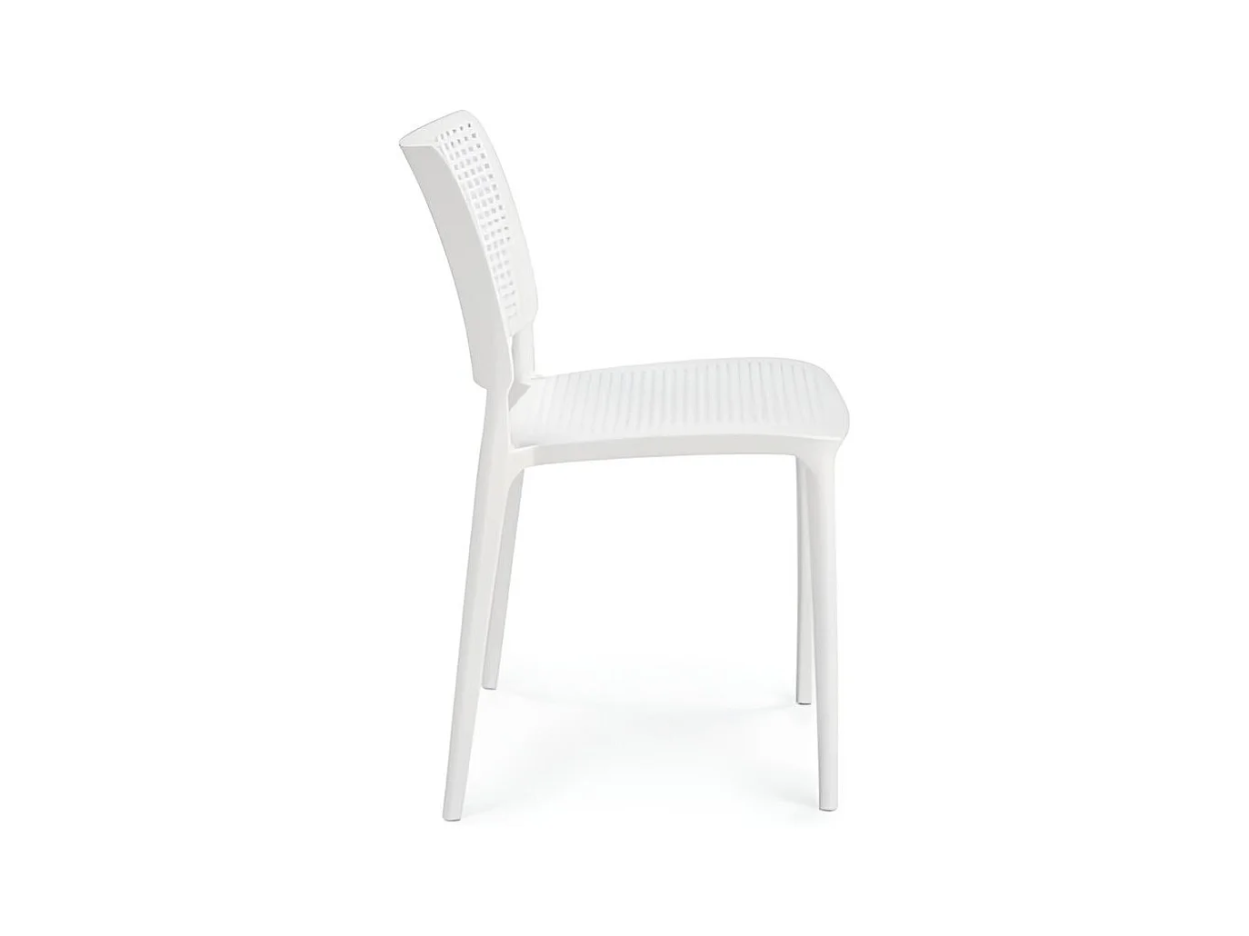 Stuhl B514/Polypropylen/Weiss