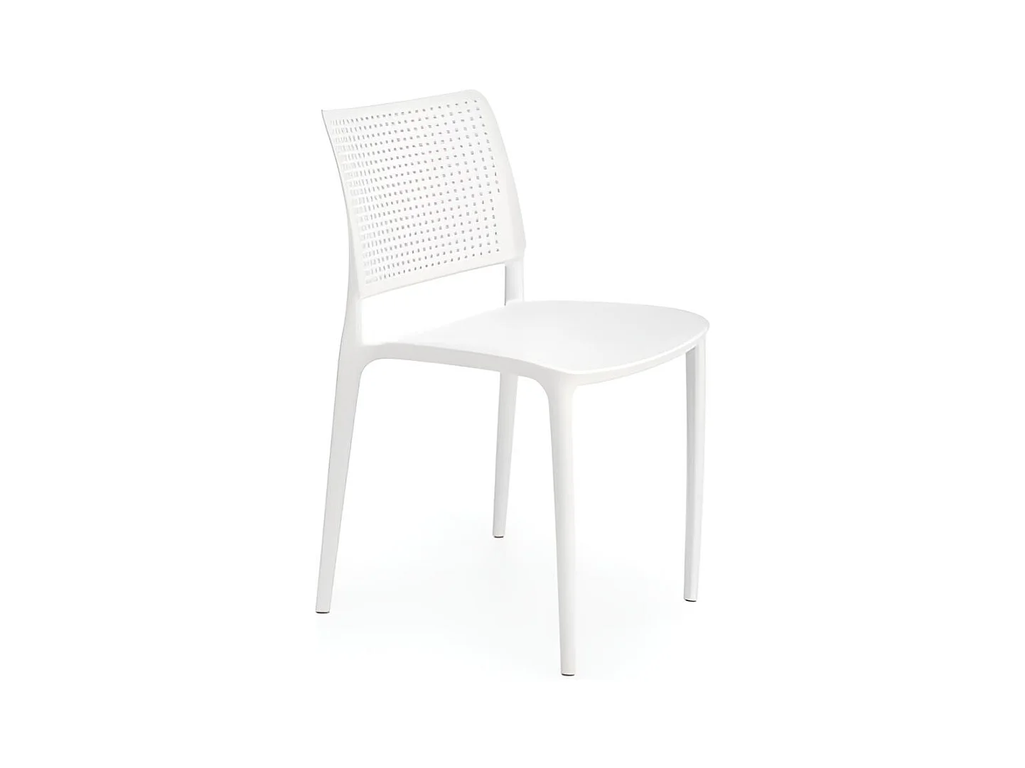 Stuhl B514/Polypropylen/Weiss