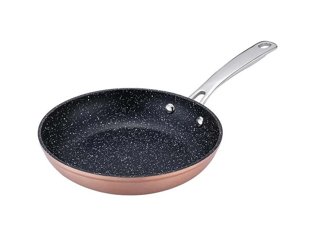 Set de 3 poêles 20/24/28cm Greblon céramique - "Elégance"