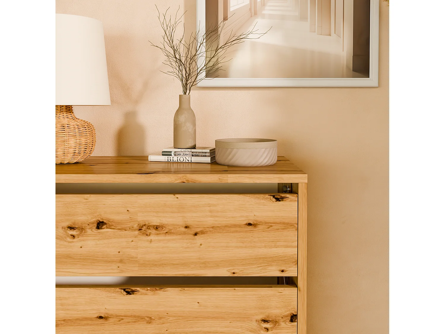 Meuble à chaussures 80 cm – armoire à chaussures avec 2/4 abattants, commode pour l’entrée, rangement jusqu’à 16 paires