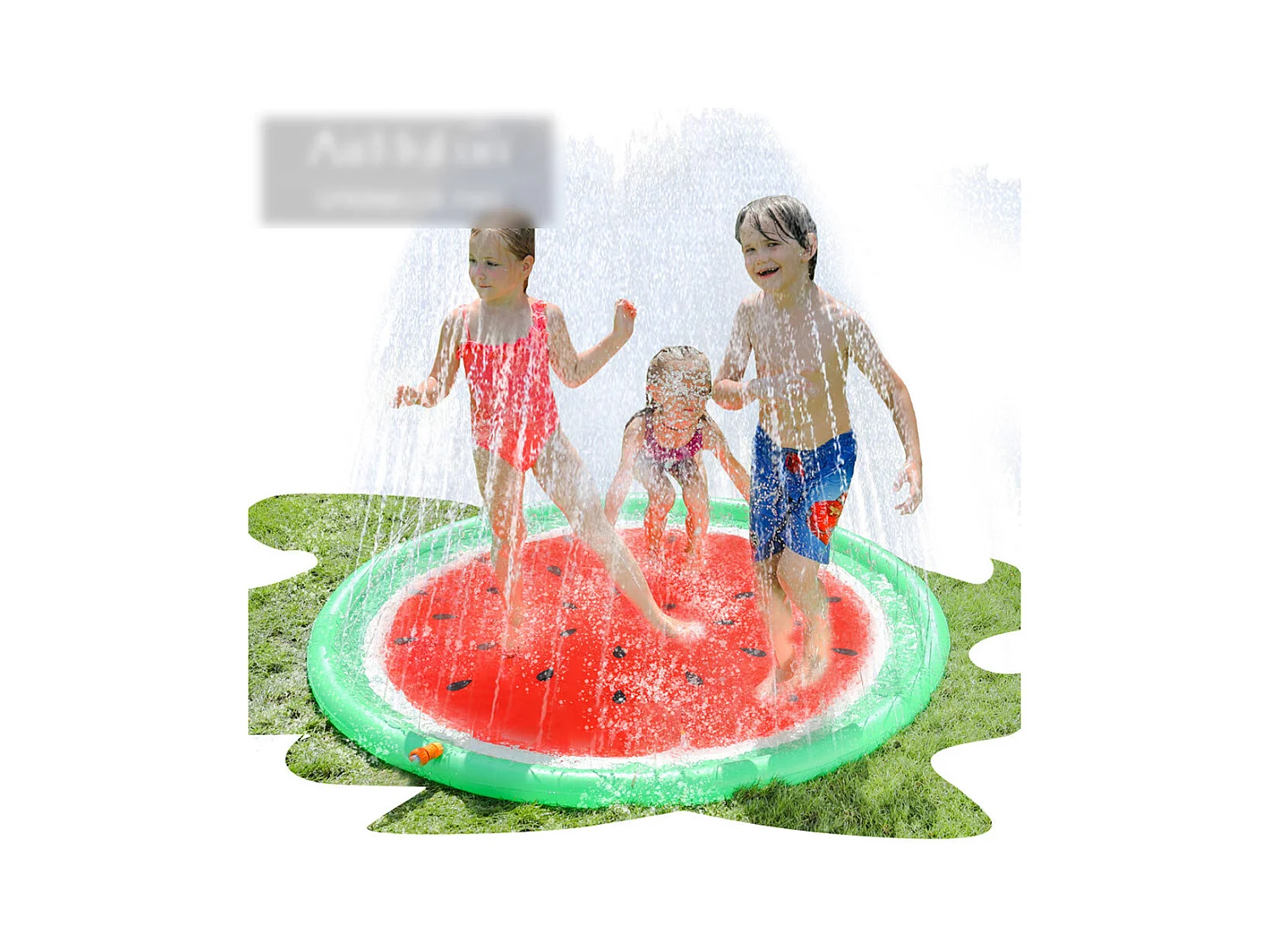 Matelas de piscine pour bébé, Tapis de jeu 170CM - Tapis d'arrosage jouet aquatique pour jardin