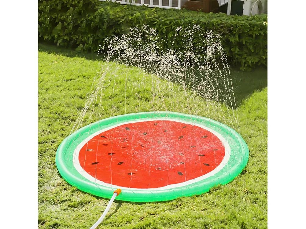 Matelas de piscine pour bébé, Tapis de jeu 170CM - Tapis d'arrosage jouet aquatique pour jardin