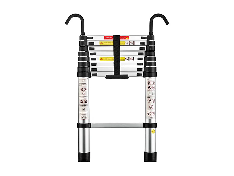 Échelle télescopique pliante DIY de 2,6 m en aluminium, charge max. 150 kg