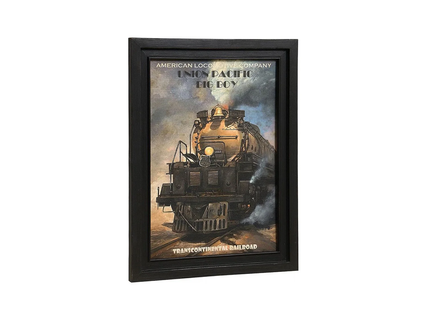 Gravure locomotive Bois Noir - Indus Interior's