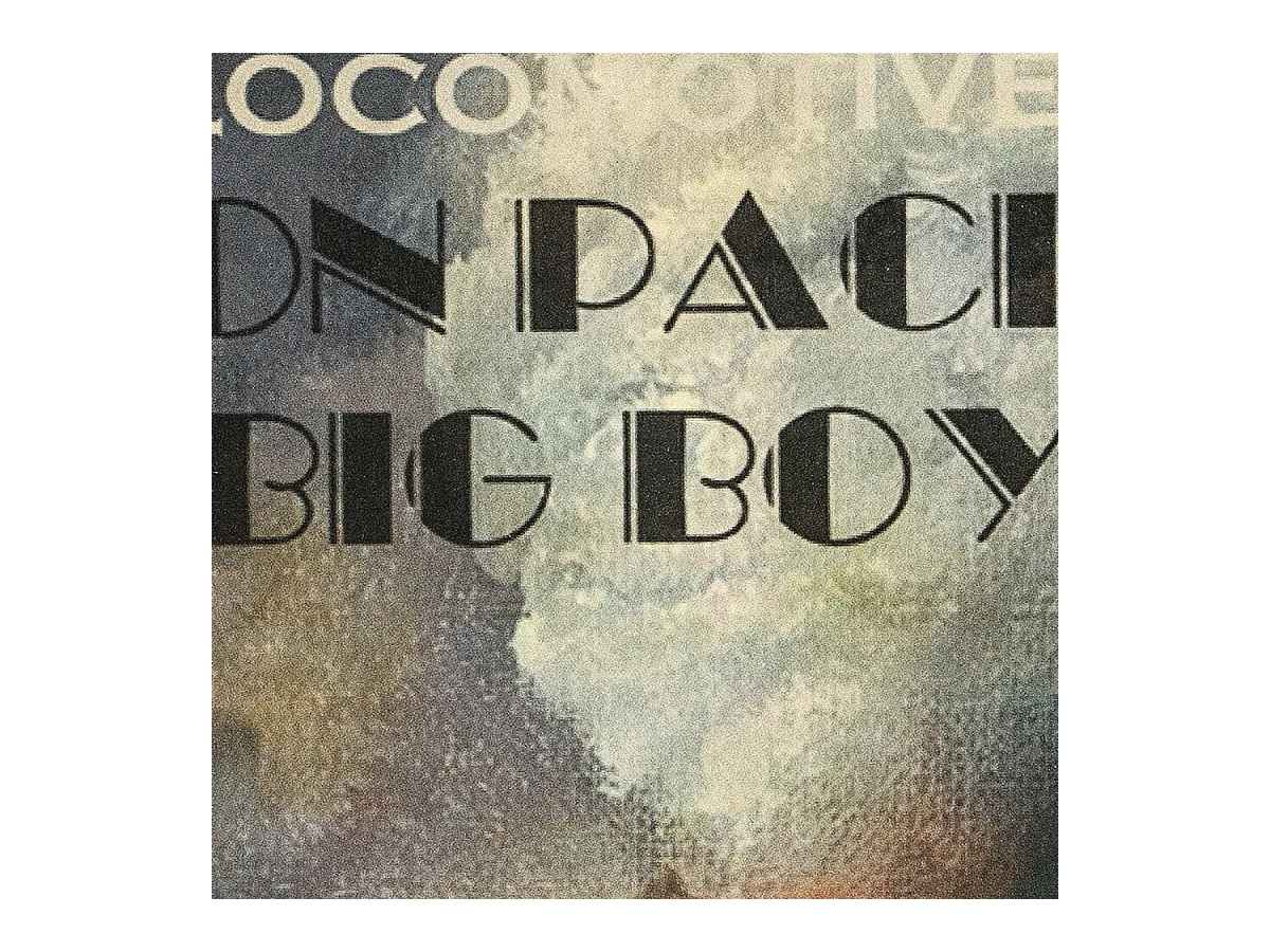 Gravure locomotive Bois Noir - Indus Interior's