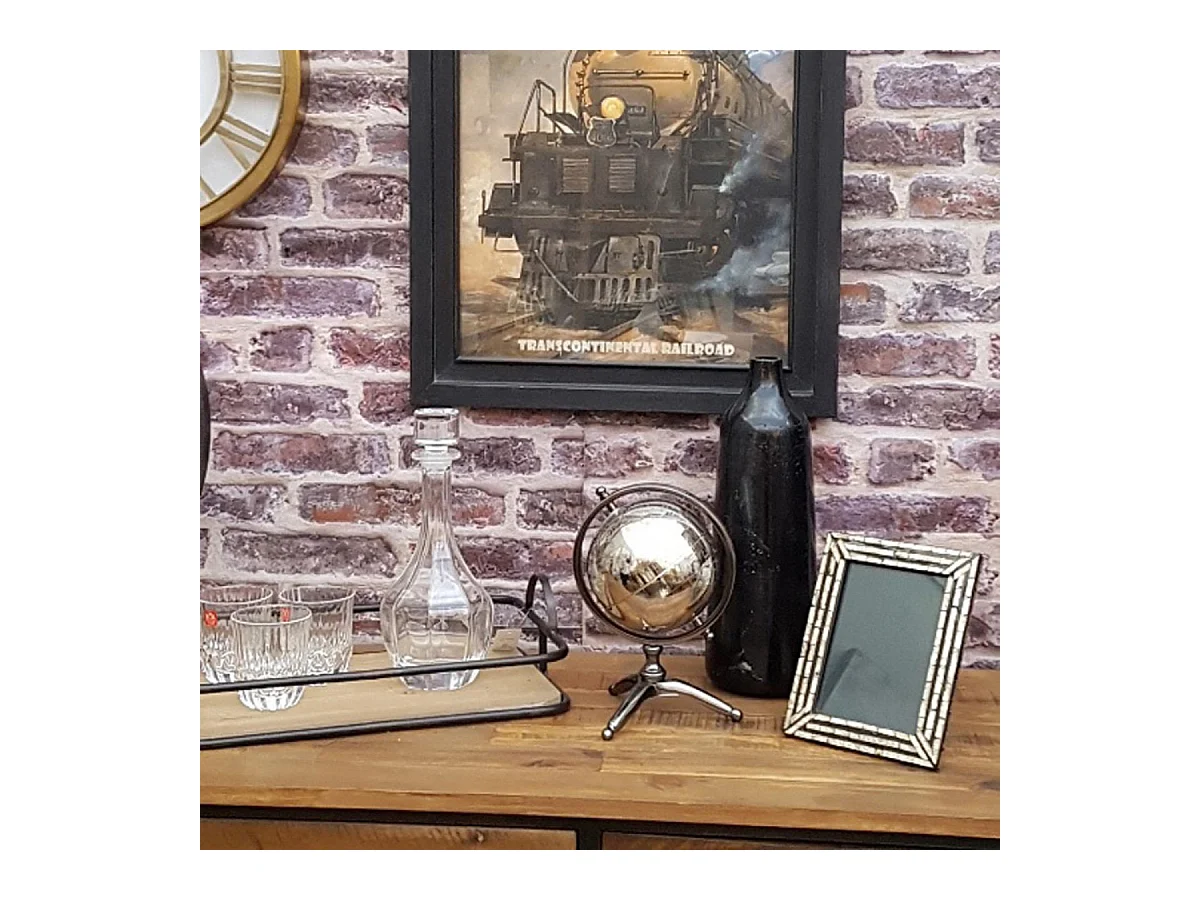 Gravure locomotive Bois Noir - Indus Interior's