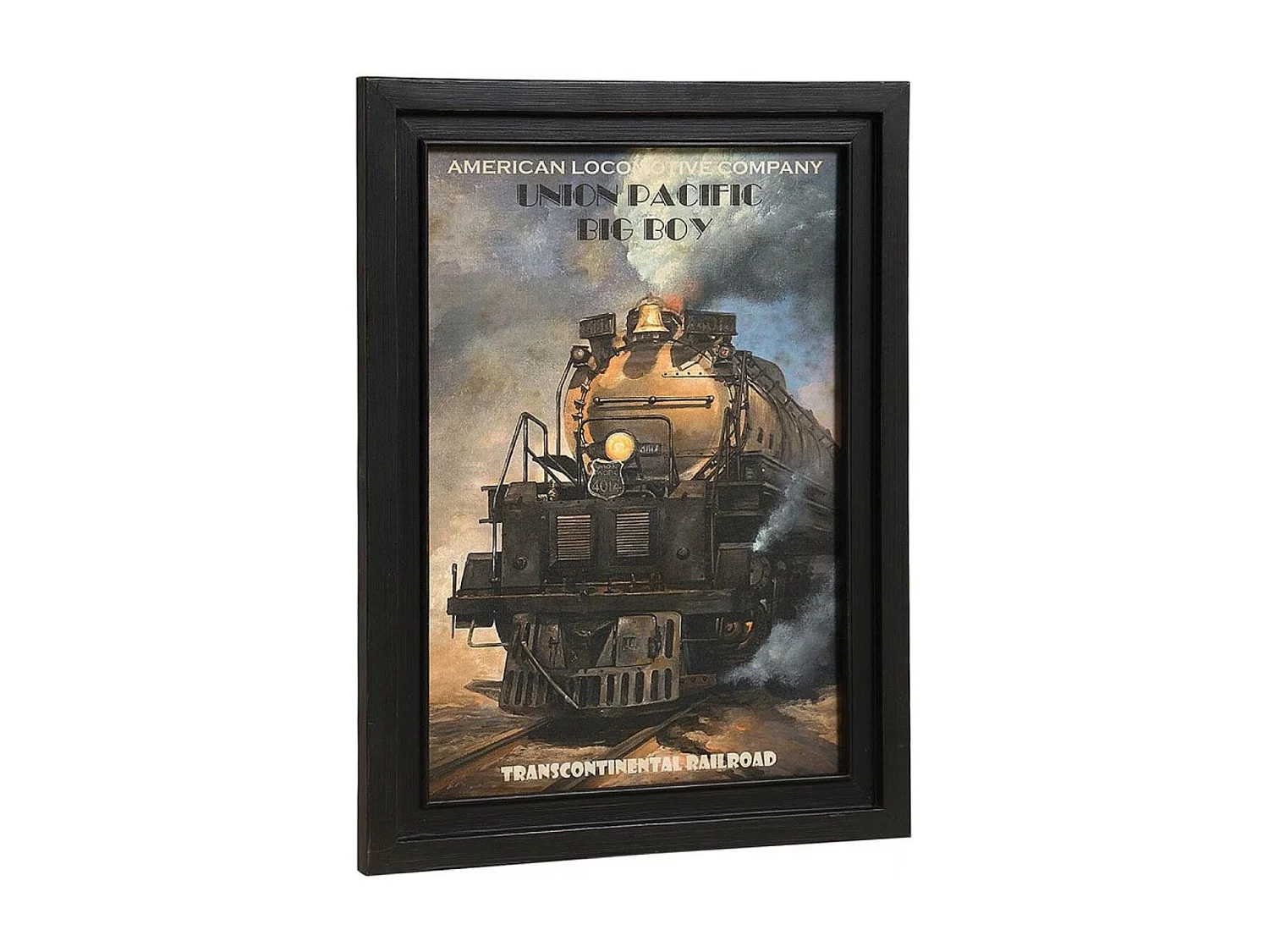 Gravure locomotive Bois Noir - Indus Interior's