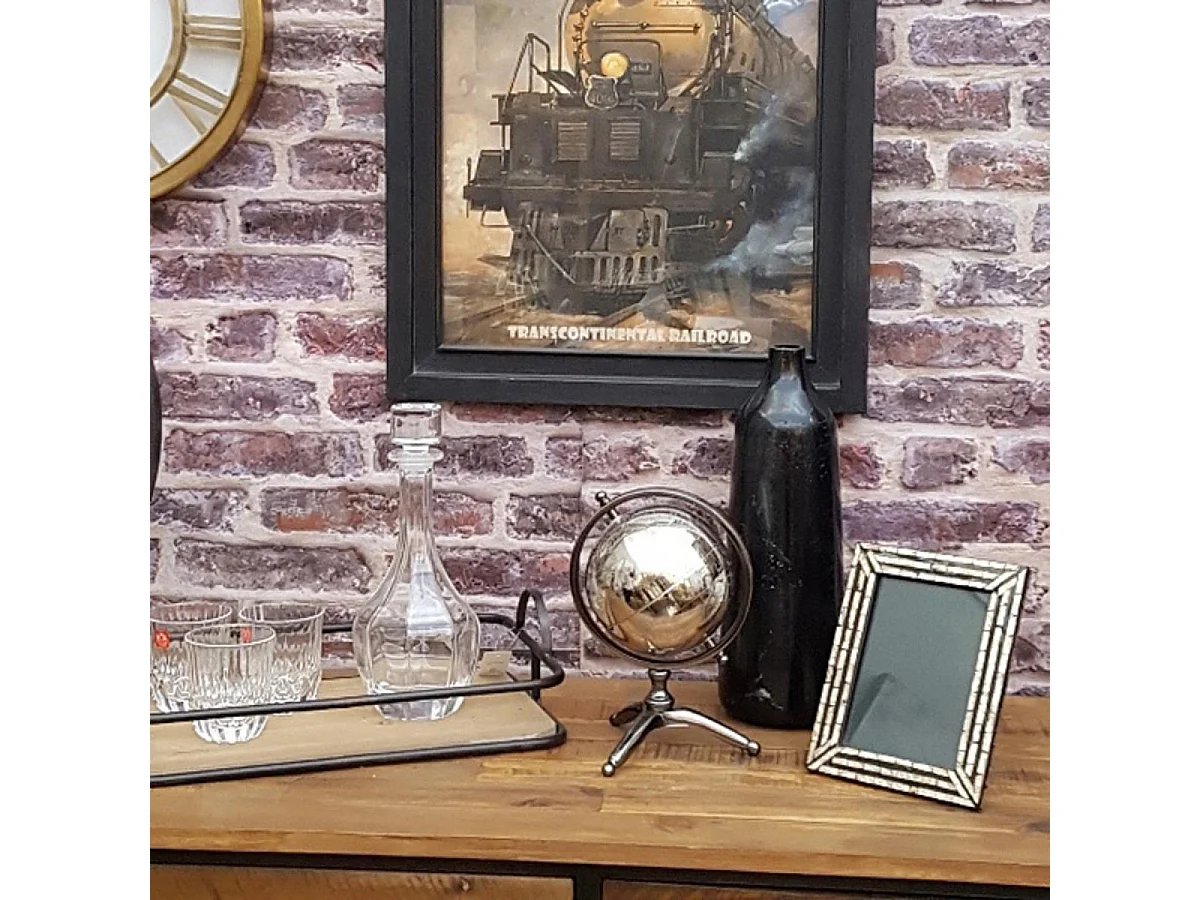 Gravure locomotive Bois Noir - Indus Interior's