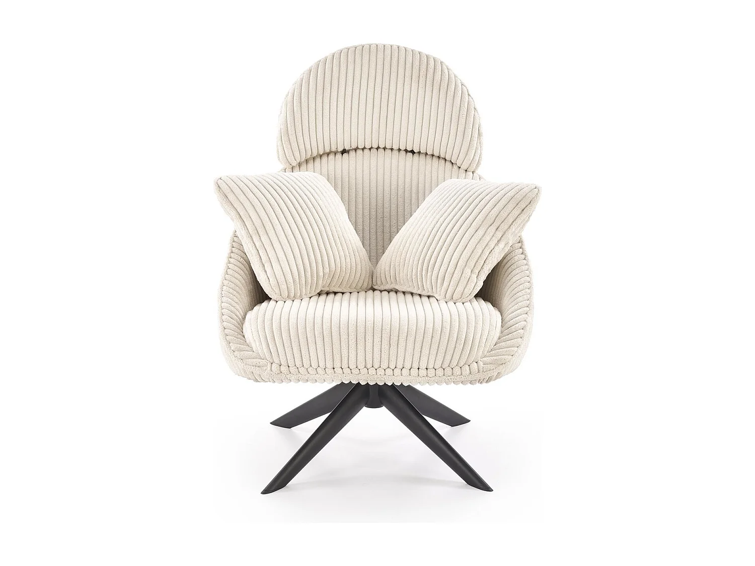 Sessel Merry/Stoffbezug/Kissen/Beige