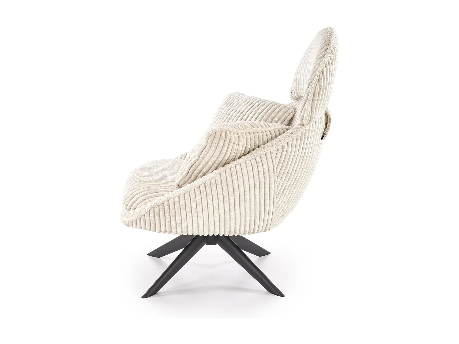 Sessel Merry/Stoffbezug/Kissen/Beige