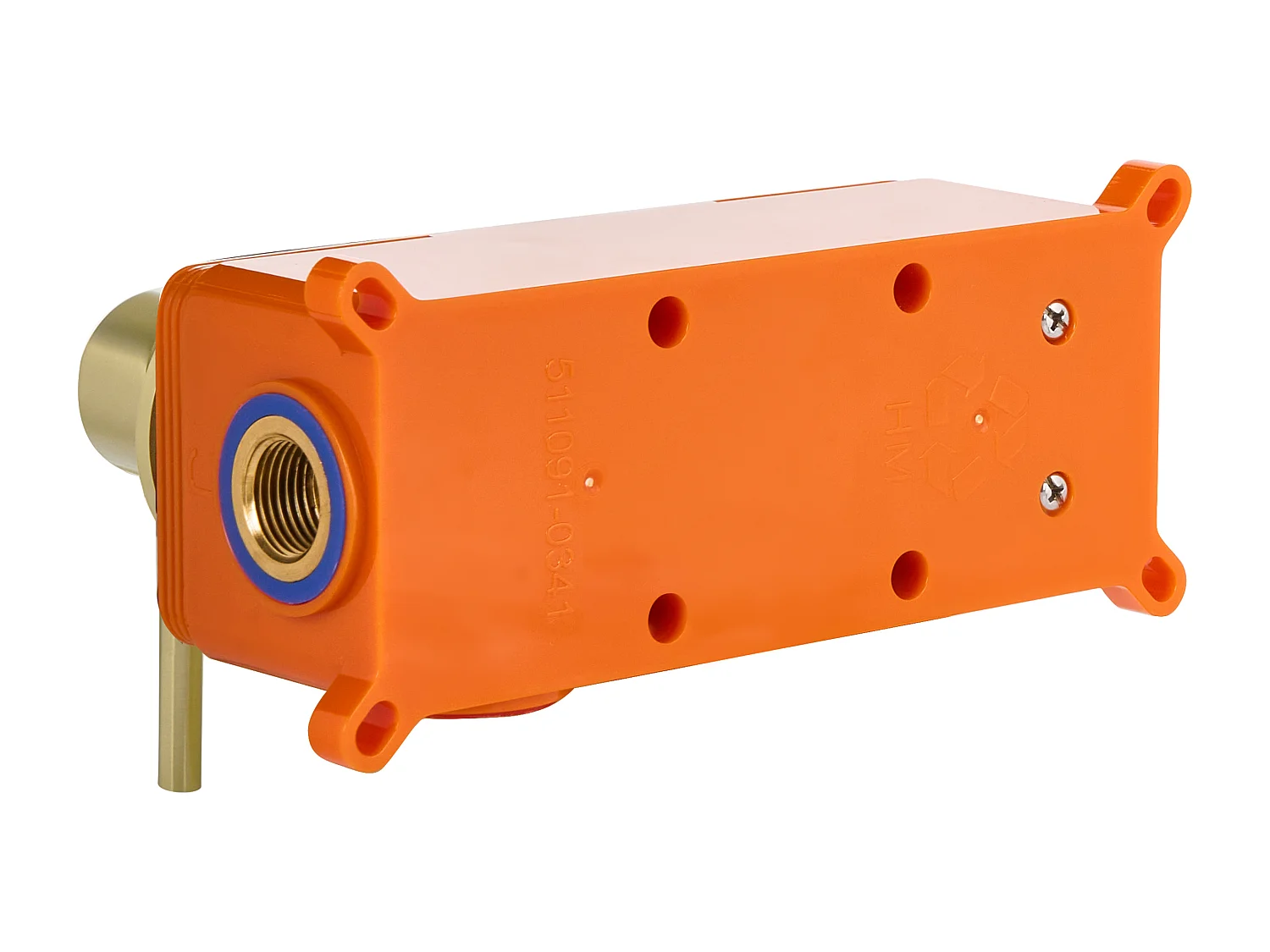 Robinet de lavabo mural TRAFUL Laiton Doré