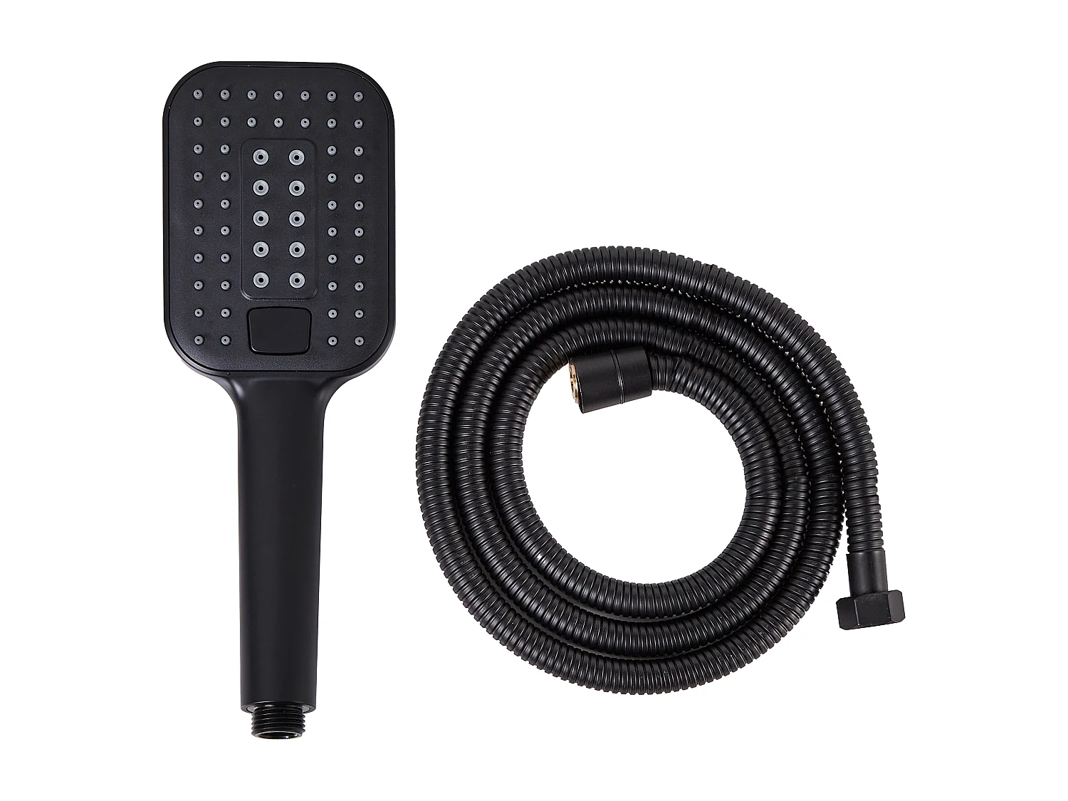 Kit de pommeau de douche avec tuyau flexible TINGO 4 modes Noir