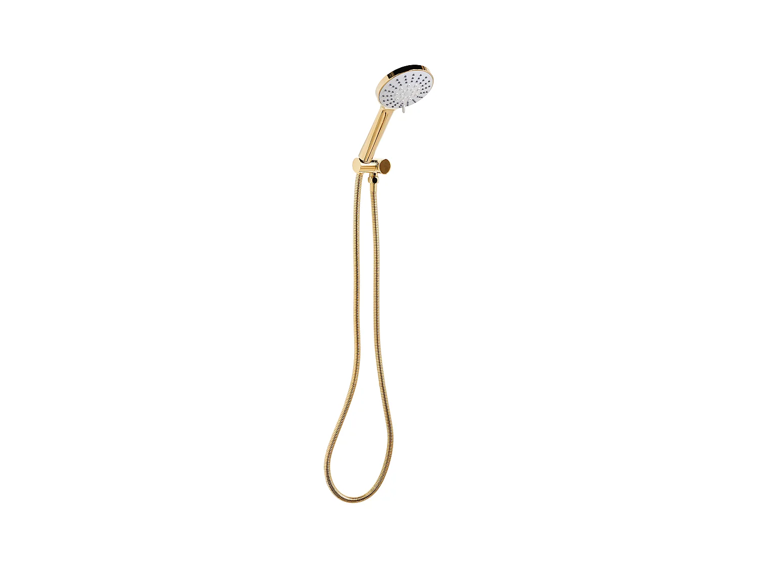 Kit de pommeau de douche avec tuyau flexible UCHIZA 5 modes Doré
