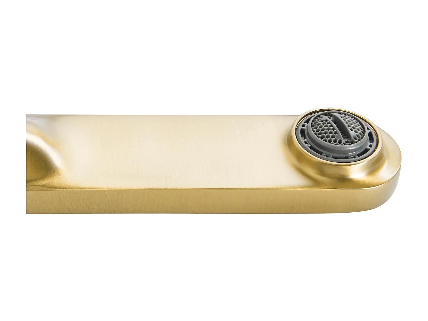 Robinet de lavabo mural GUATAVIA Laiton Doré