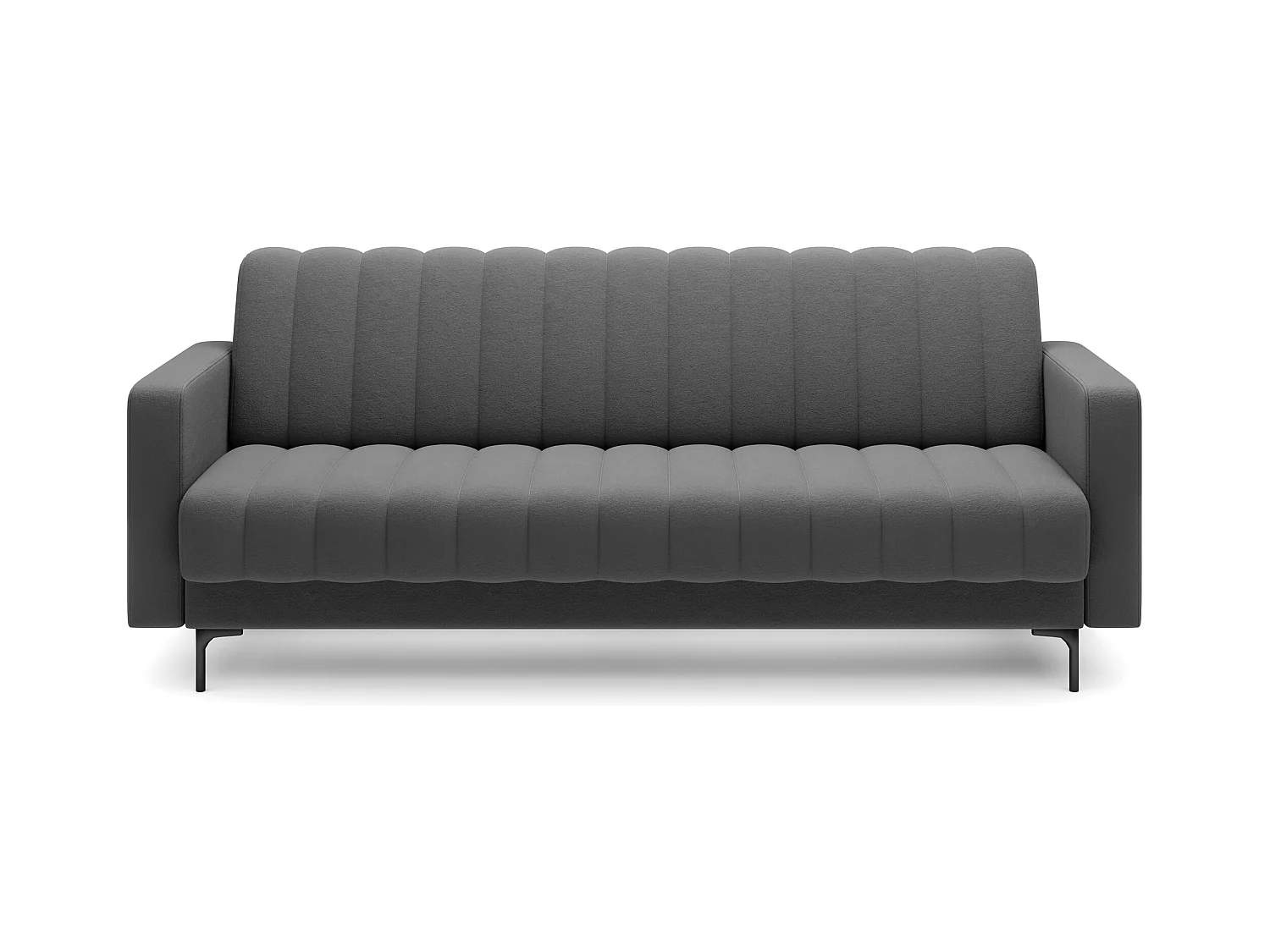 ROMY slaapbank – Modern design met geïntegreerde opbergruimte-Kleur Grijs