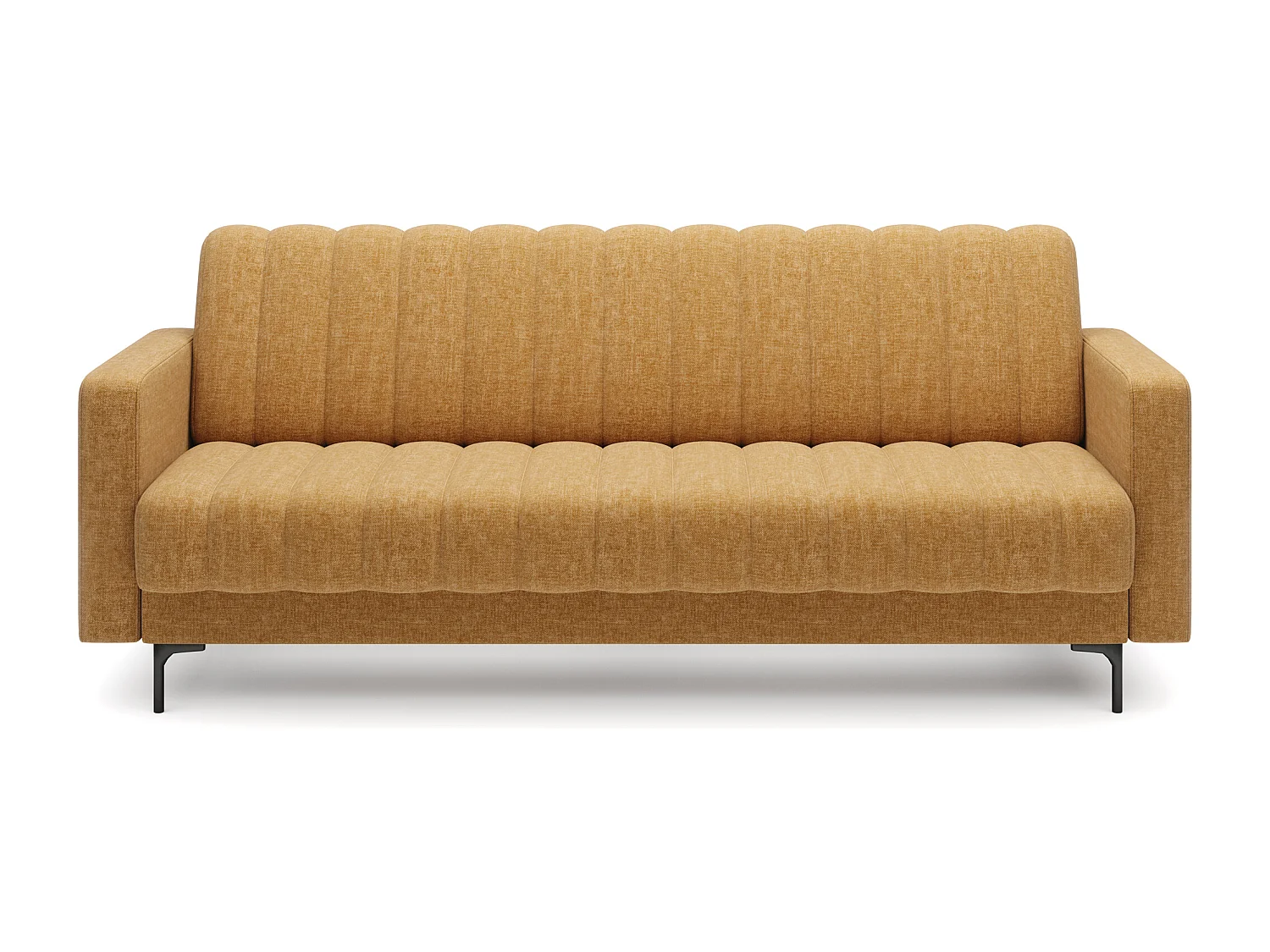 Canapé lit ROMY – Design moderne avec coffre de rangement intégré-Gris