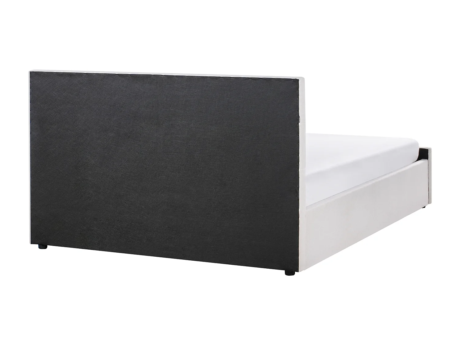 Lit ottoman Tissu AMIENS 180 x 200 cm Beige