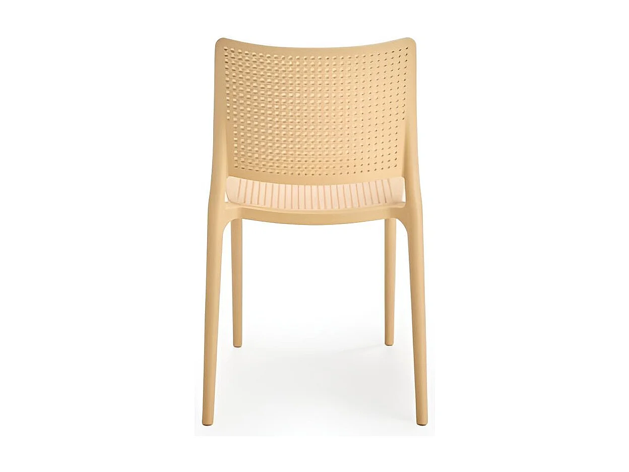 Sedia B514/Polipropilene/Giallo