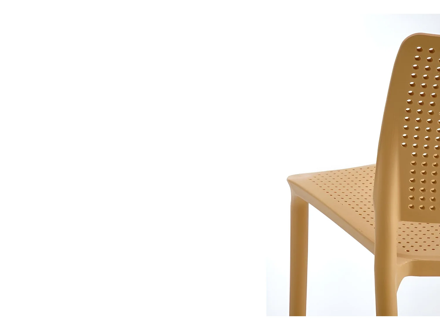 Sedia B514/Polipropilene/Giallo