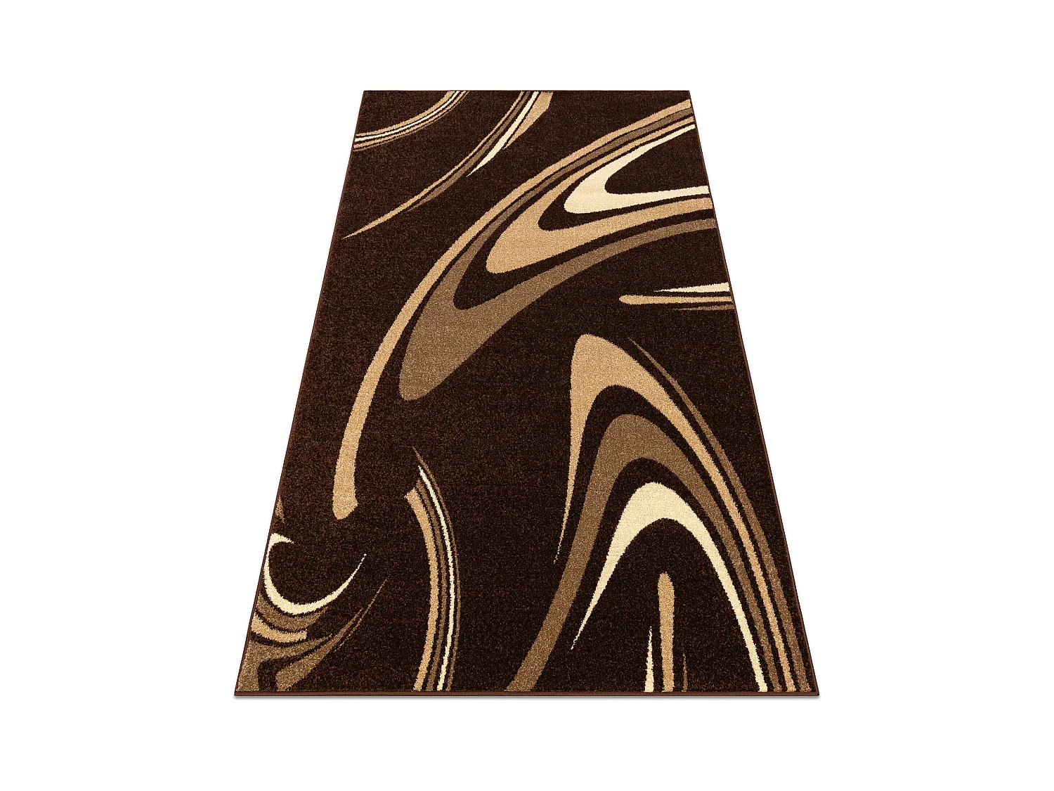Tapis KARMEL CAFÉ marron 200x300 cm