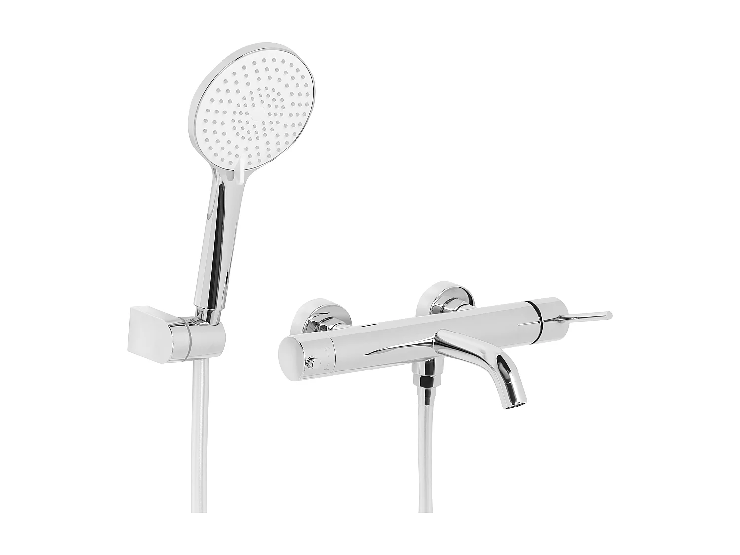 Robinet de douche mural MELIQUINA Argenté