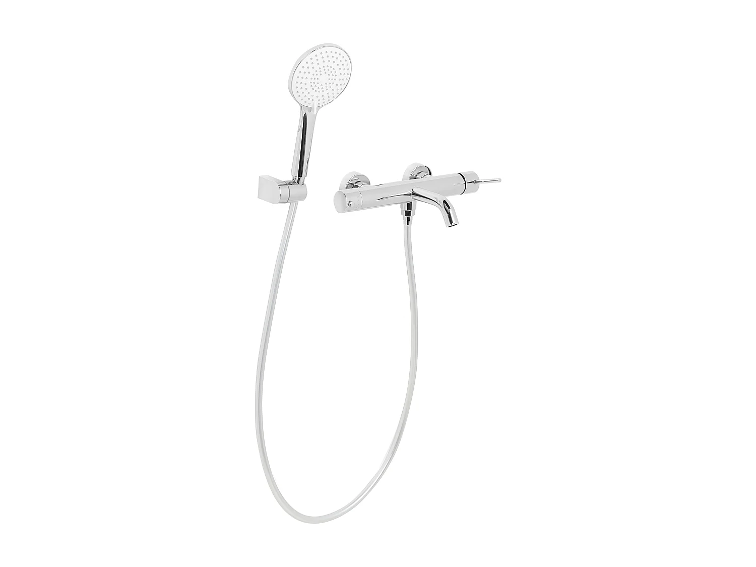 Robinet de douche mural MELIQUINA Argenté