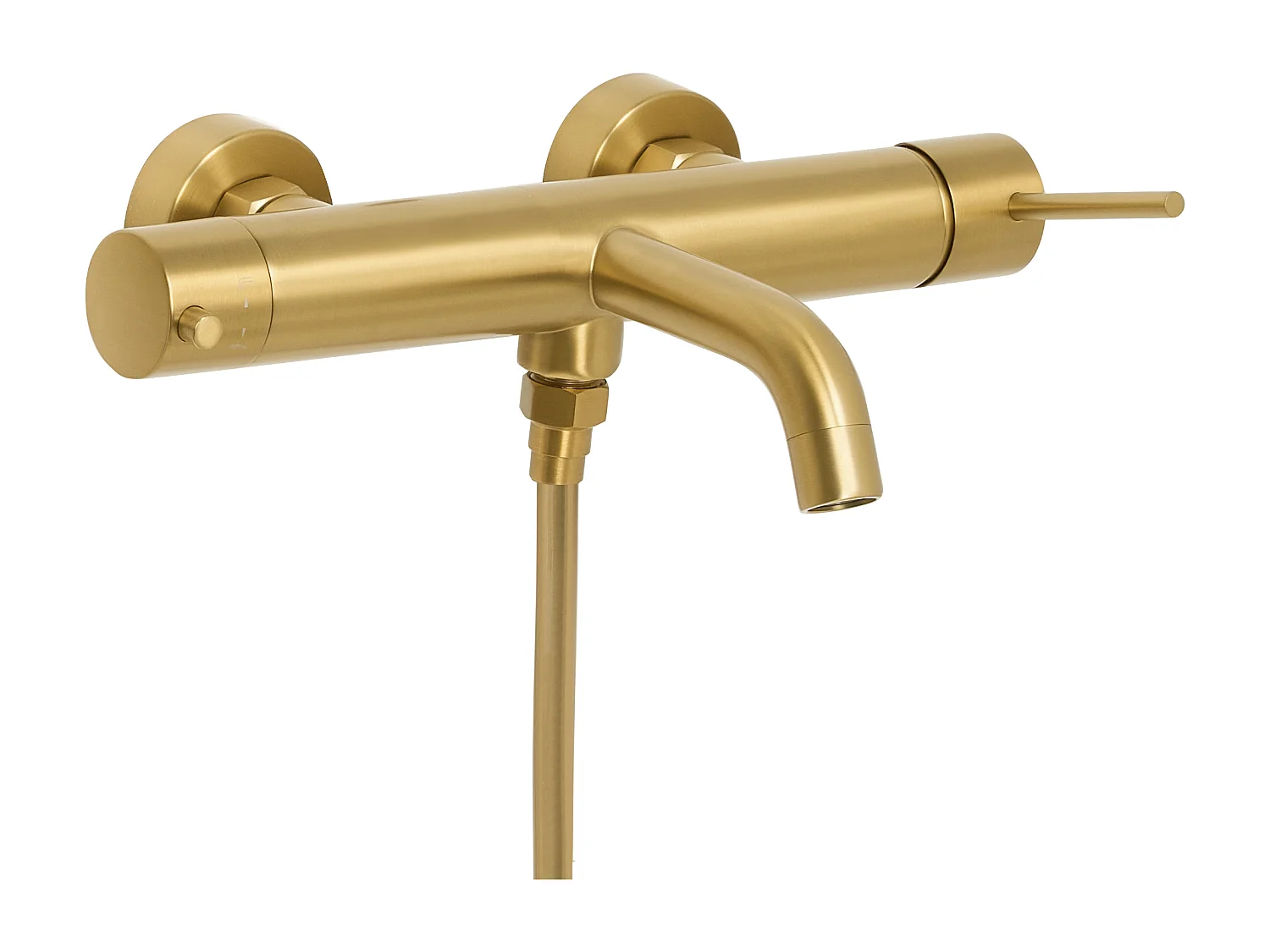 Robinet de douche mural MELIQUINA Doré