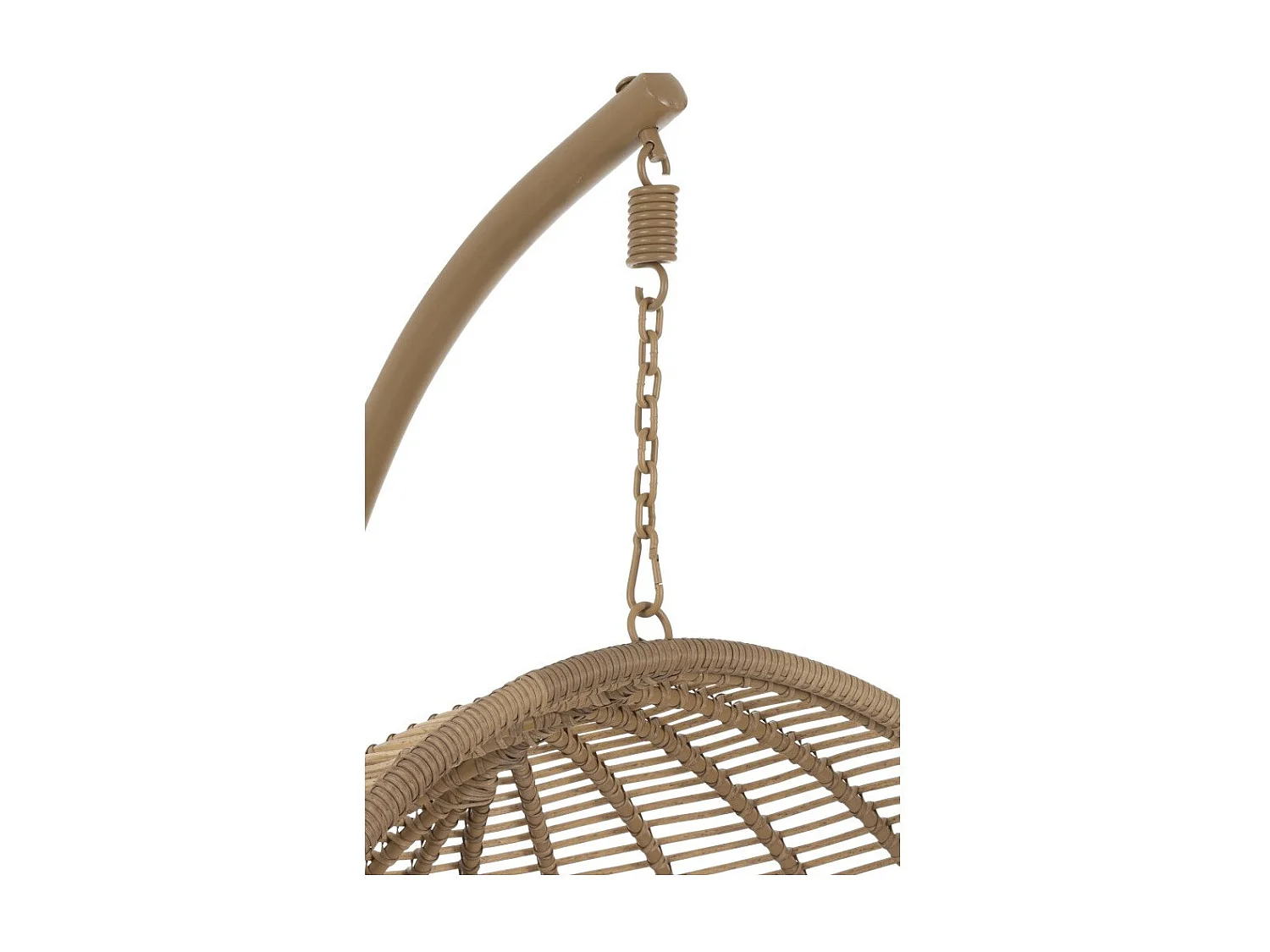 Fauteuil Suspendu Rond "Aciera" 193cm Naturel