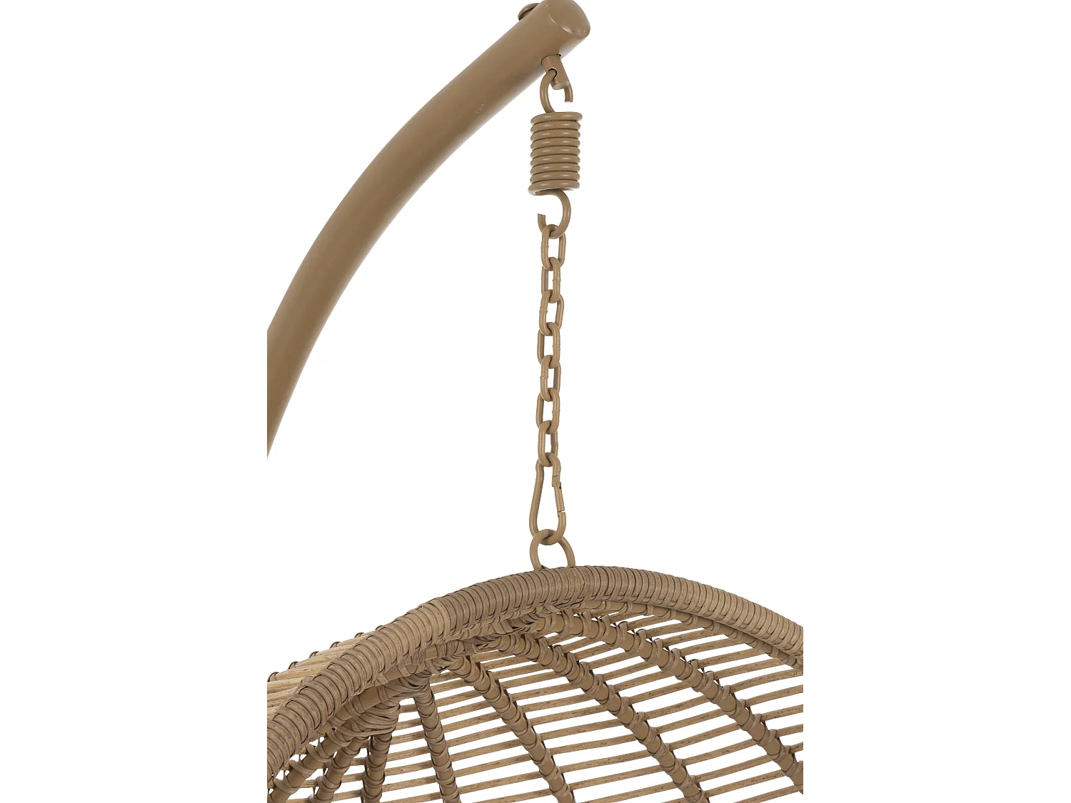 Fauteuil Suspendu Rond "Aciera" 193cm Naturel