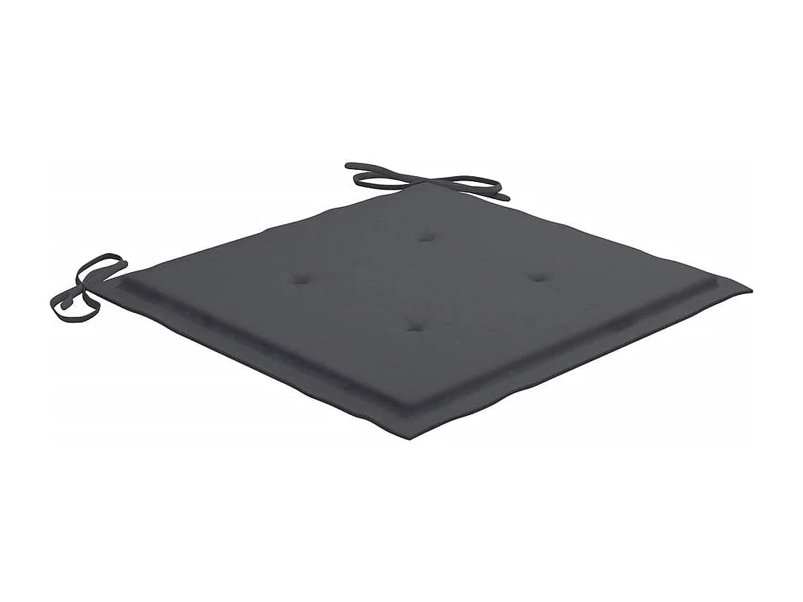 Chaises de jardin 8 pcs avec coussins Bois de teck massif 27