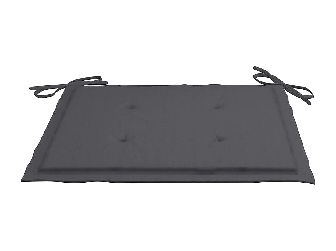 Chaises de jardin 8 pcs avec coussins Bois de teck massif 27