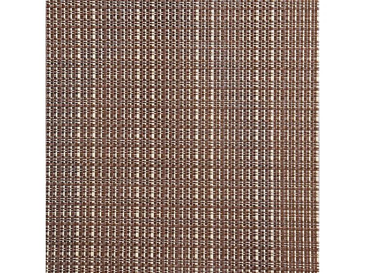 Chaises pivotantes de jardin 2 pcs Textilène et acier Marron