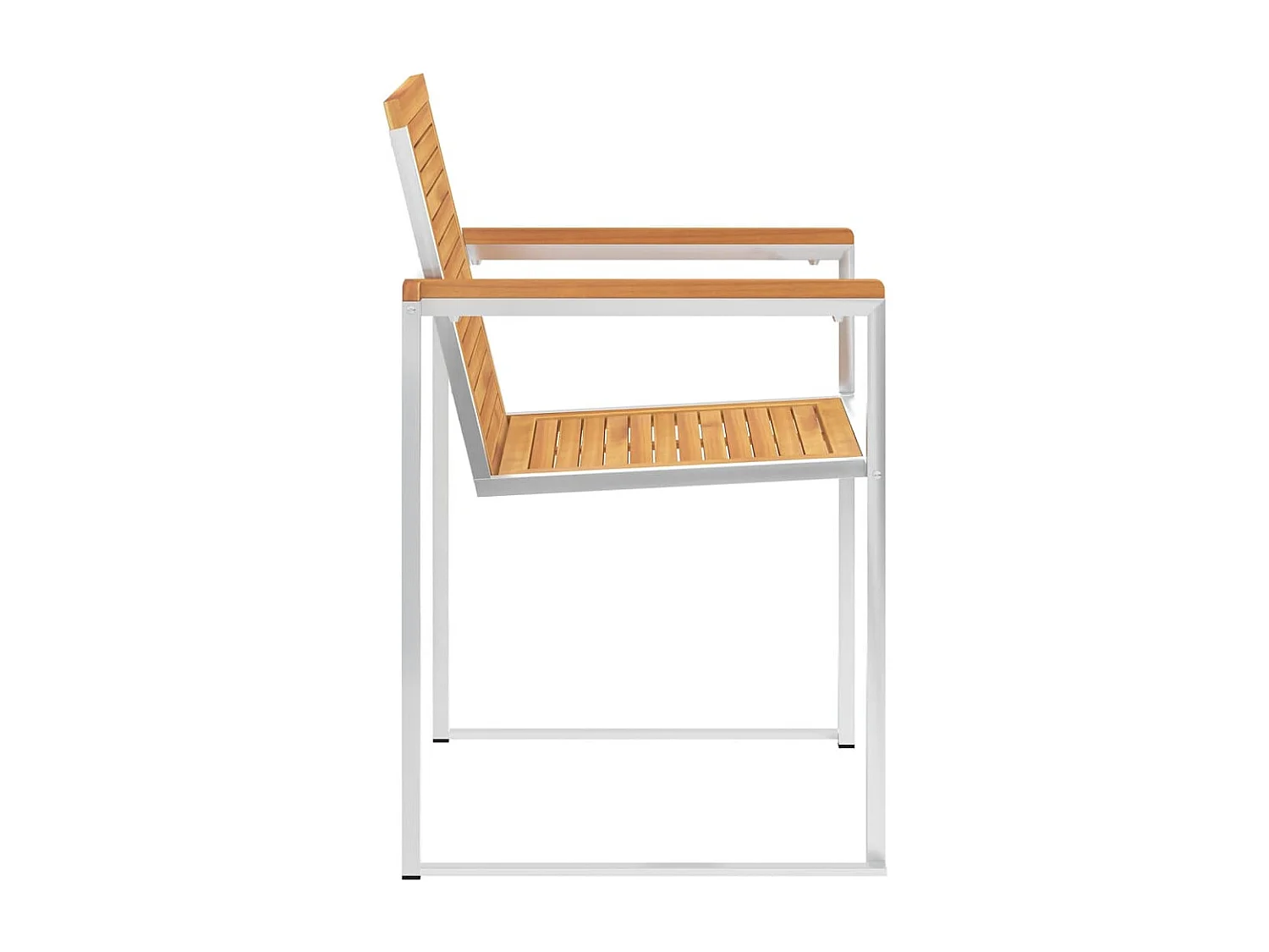 Chaises de jardin 6 pcs avec coussins Bois de teck massif 41