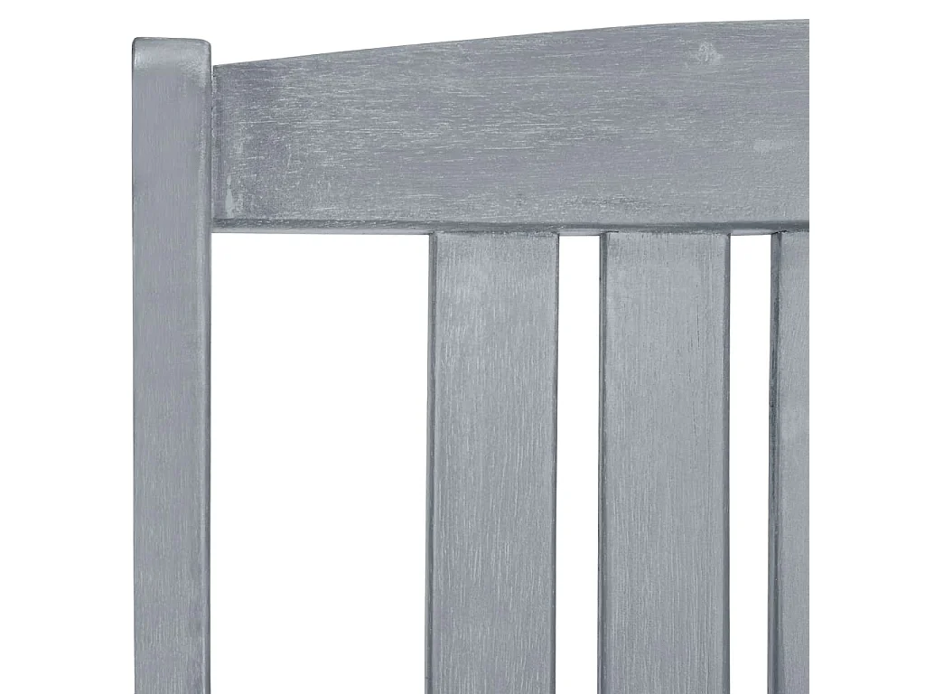 Chaises de metteur en scène avec coussins 4 pcs Gris Acacia 13
