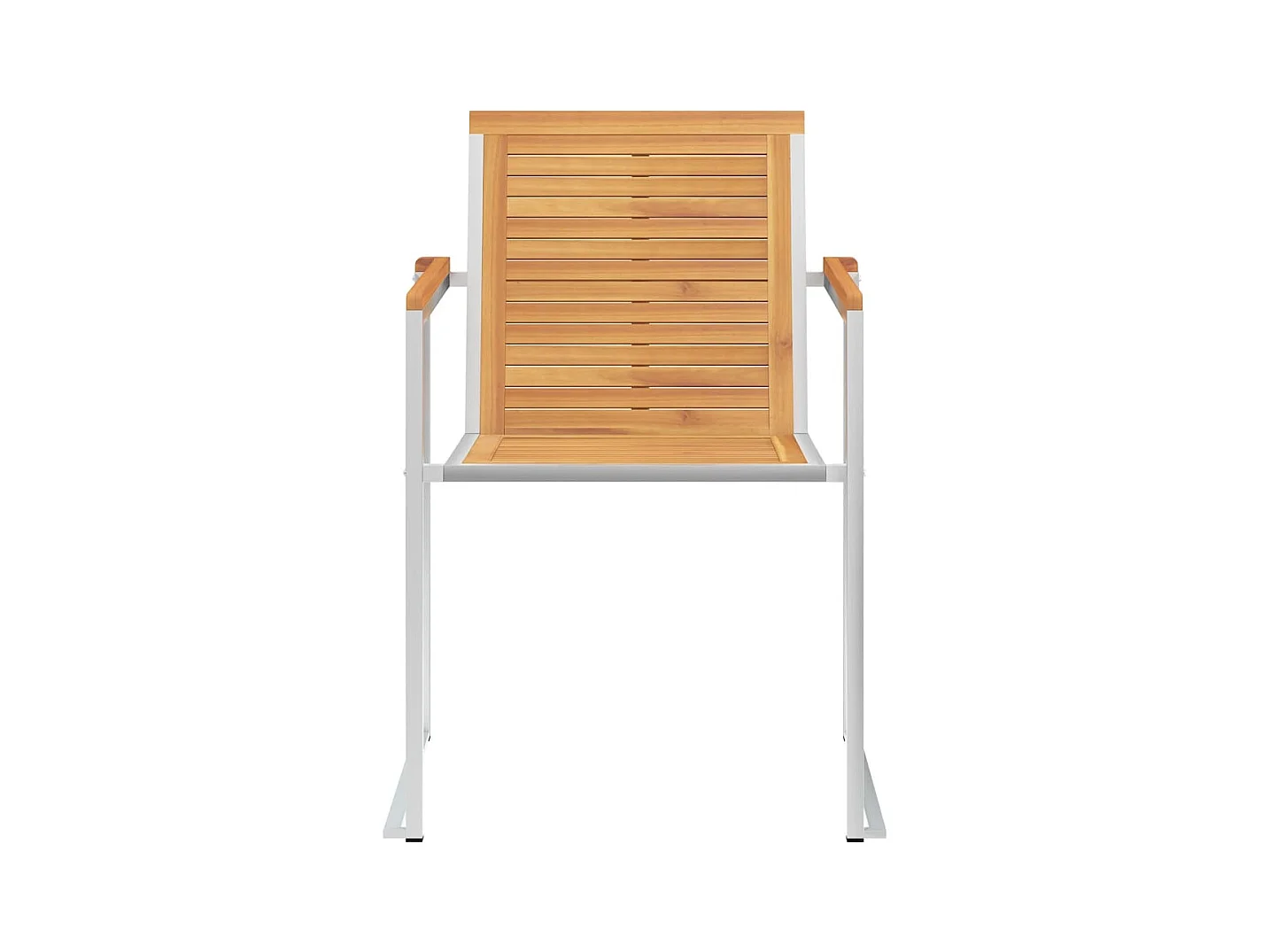 Chaises de jardin 6 pcs avec coussins Bois de teck massif 53