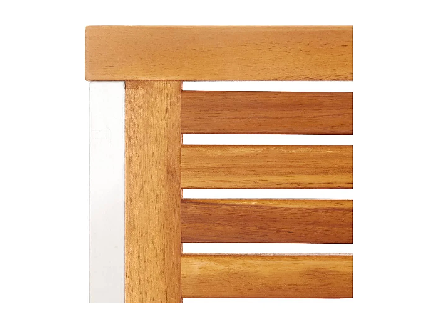 Chaises de jardin 8 pcs avec coussins Bois d'acacia solide 5