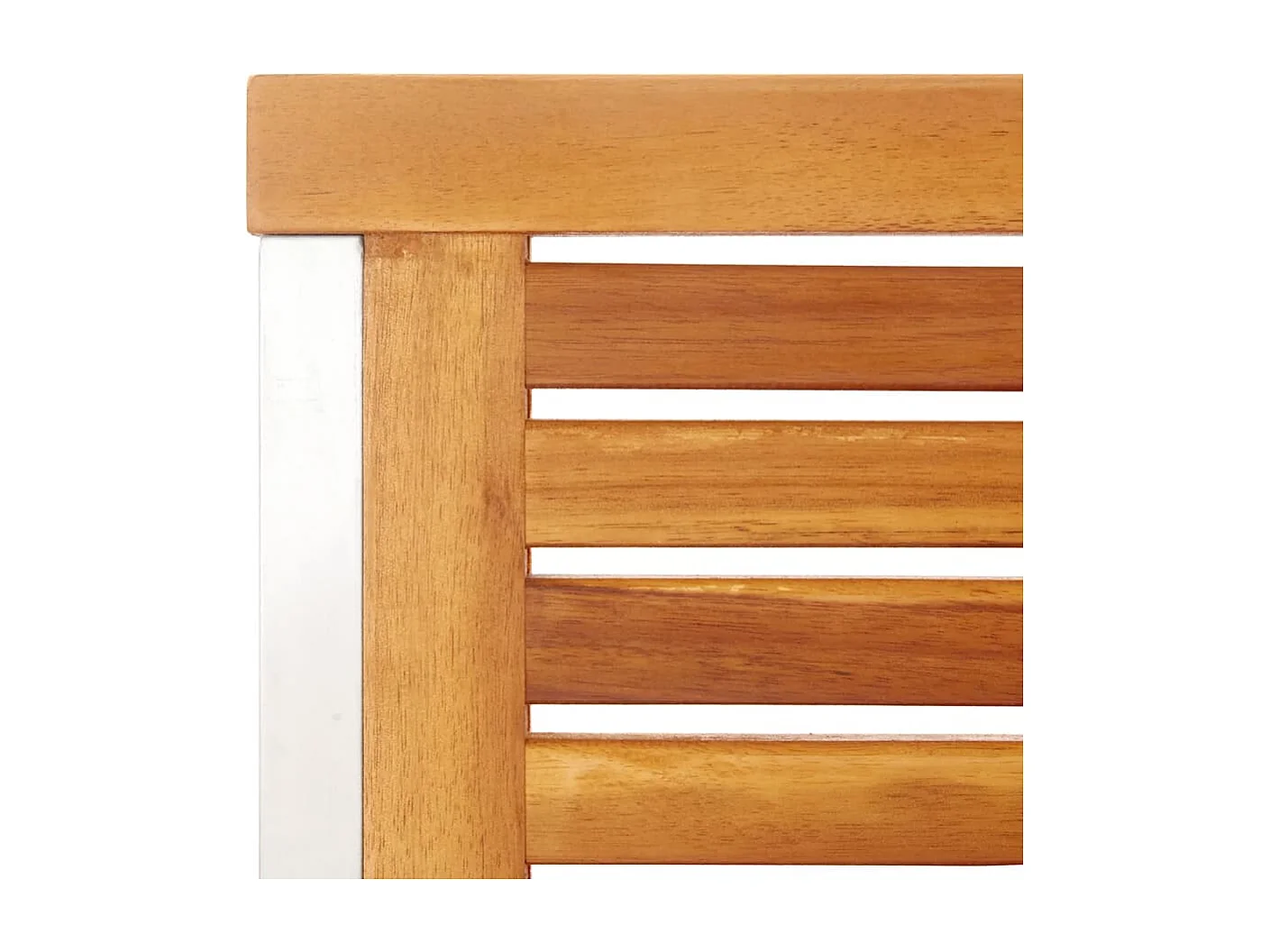 Chaises de jardin 8 pcs avec coussins Bois d'acacia solide