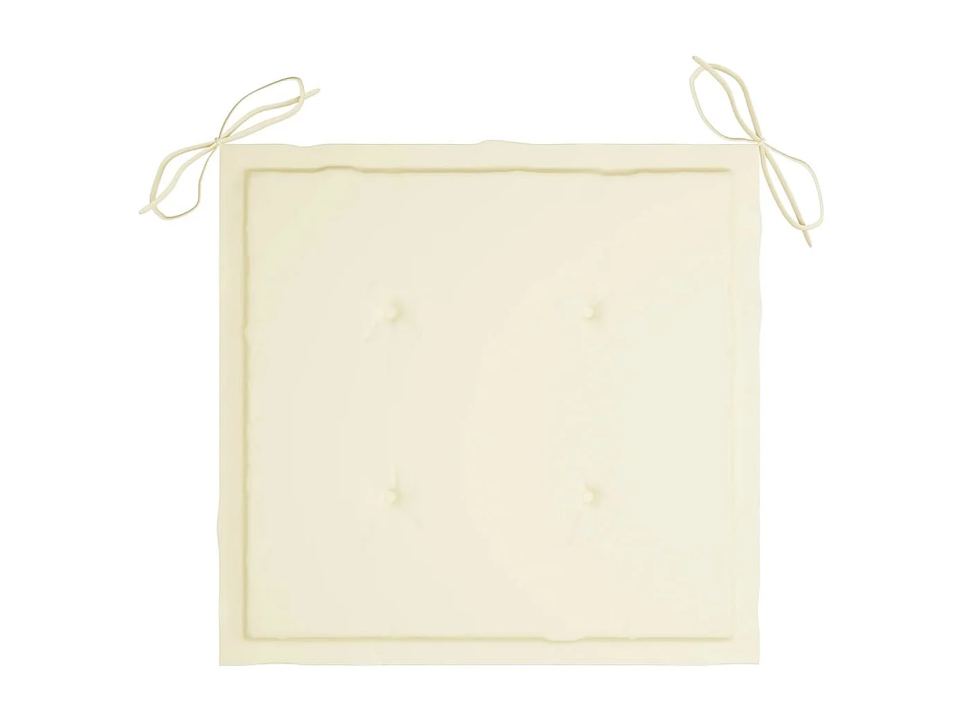 Chaises de jardin 4 pcs avec coussins Bois de teck massif 40