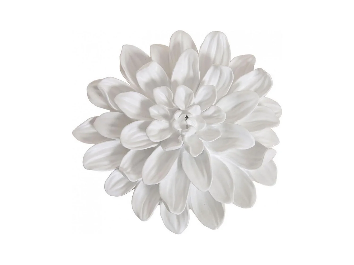 Fleurs murales (set de 4) MDF Blanc - Charme Interior's