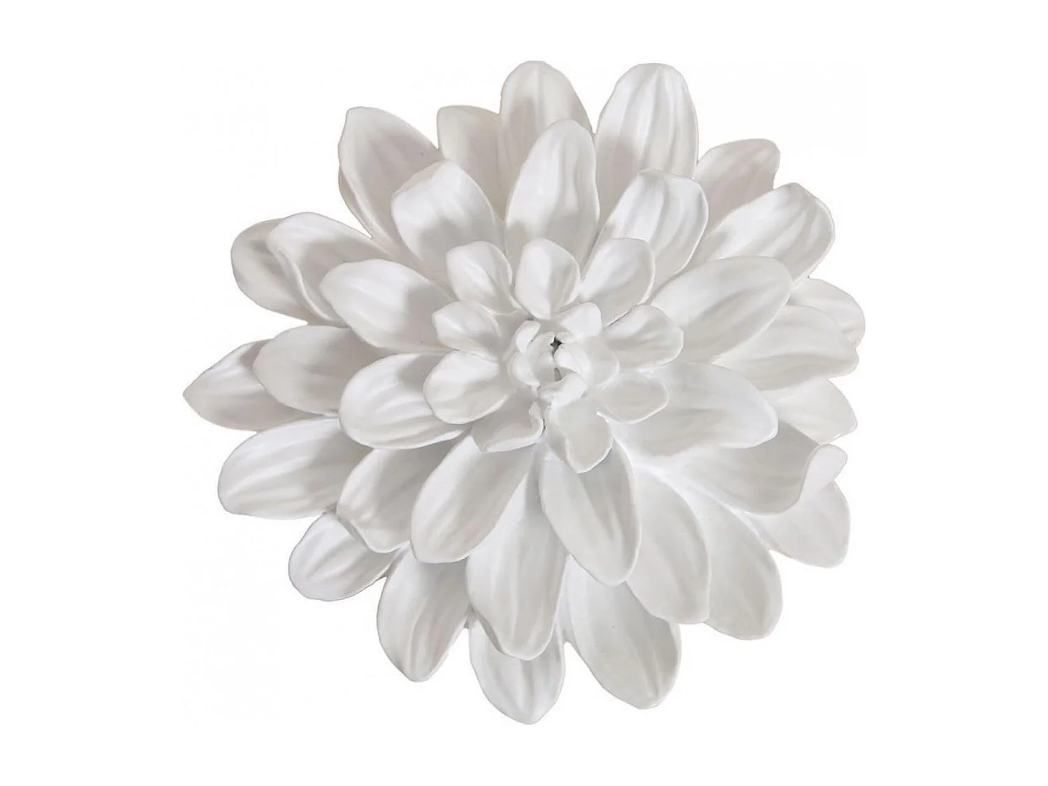Fleurs murales (set de 4) MDF Blanc - Charme Interior's