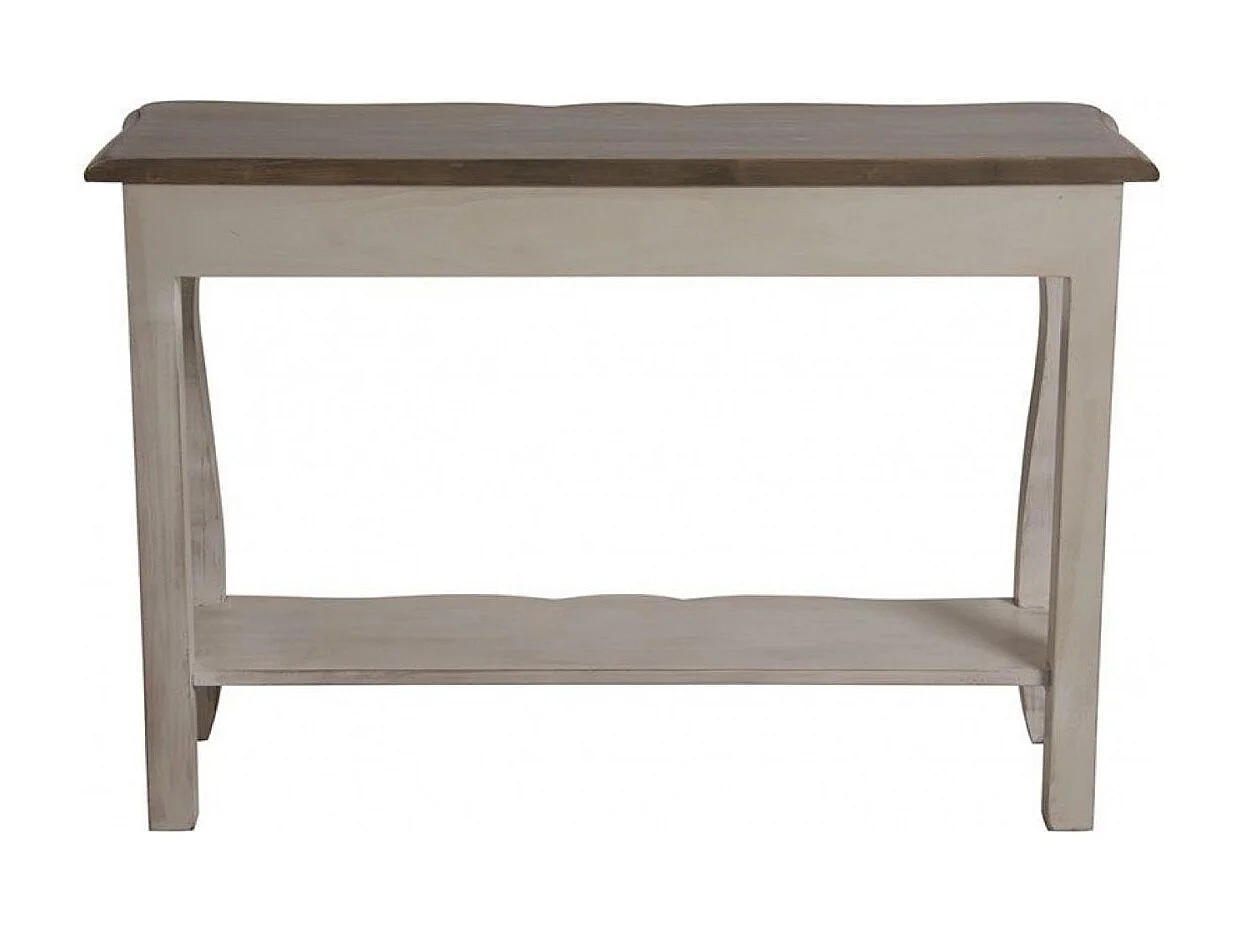 Console pieds galbés Bois Gris - Château Interior's