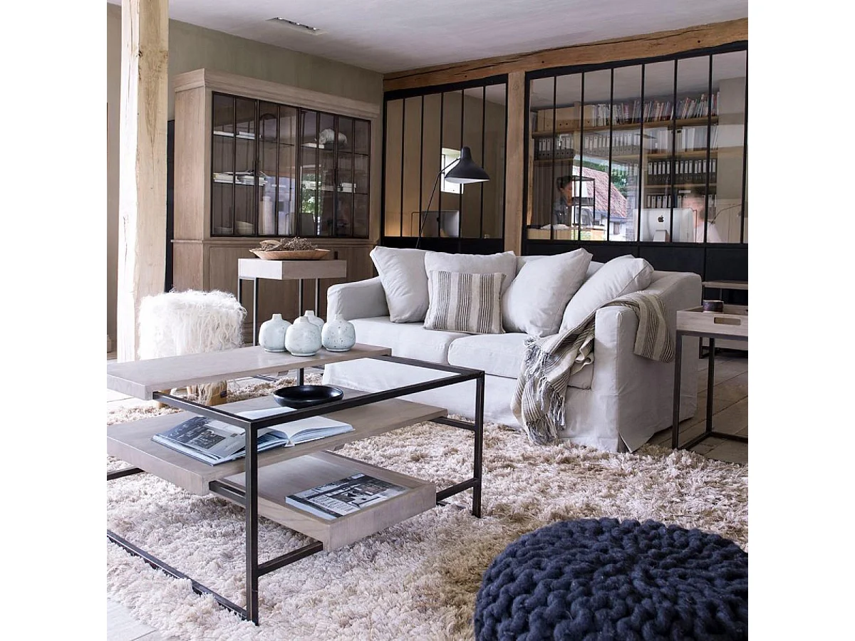 Tables gigognes Bois Marron - Demeure Interior's